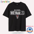 Will Wade Avenue Street Sign Nc State Wolfpack Basketball T Shirt