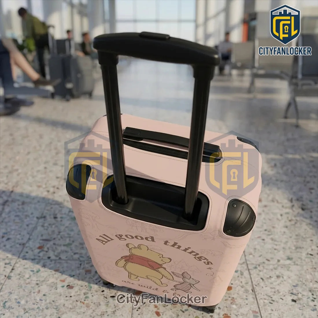 Winnie the Pooh 100th Anniversary Luggage Cover