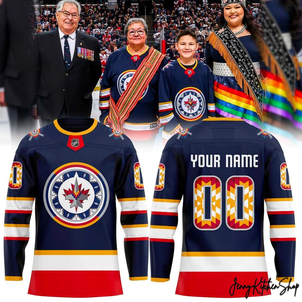 Winnipeg Jets 2026 Wasacnews Night New Hockey Jersey