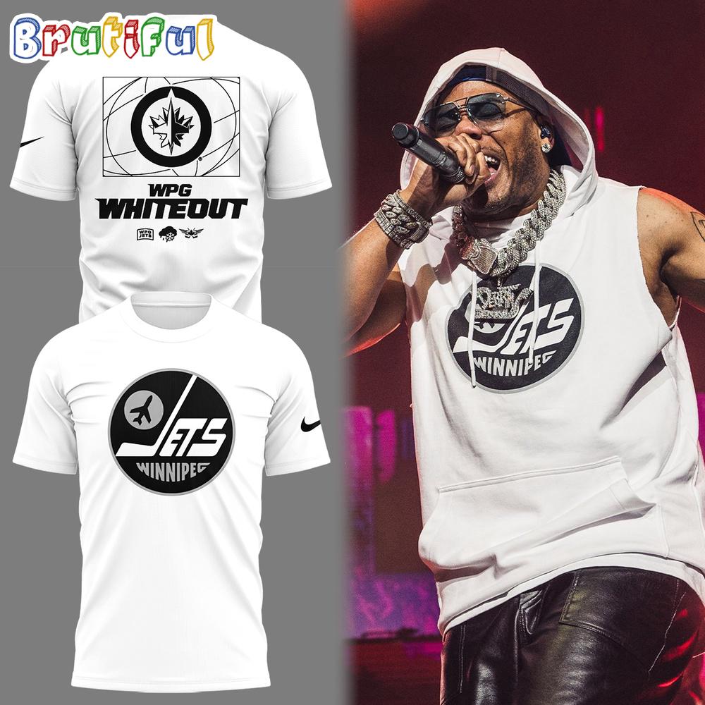 Winnipeg Jets Hockey Limited The White Out Party 2025 Hoodie T-Shirt