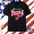 Wisconsin Badgers 2026 Men’s Ice Hockey Frozen Four T Shirt
