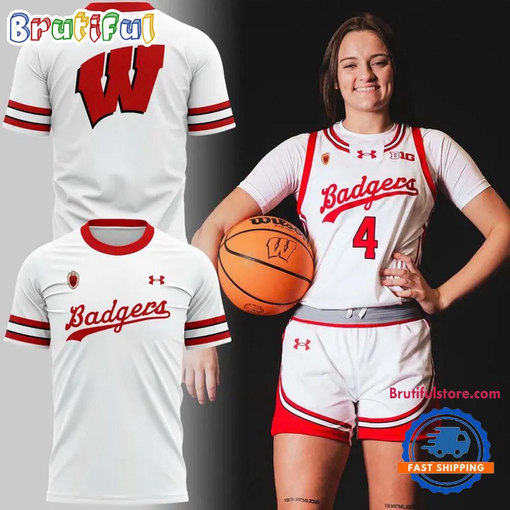 Wisconsin Badgers Basketball Legacy Uniform 2026 Limited Edition Hoodie T-Shirt