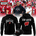 Wisconsin Badgers Football Head Coach Luke Fickell Jump Around 2026 Hoodie T-Shirt