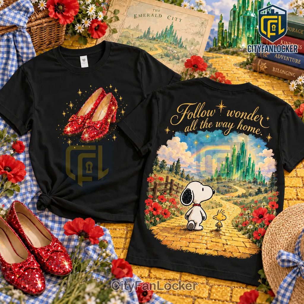 Wizard of Oz Snoopy Follow the Wonder Shirt