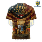 Wizard of Oz x USA 250th Anniversary Patriotic Collectible Graphic T-Shirt