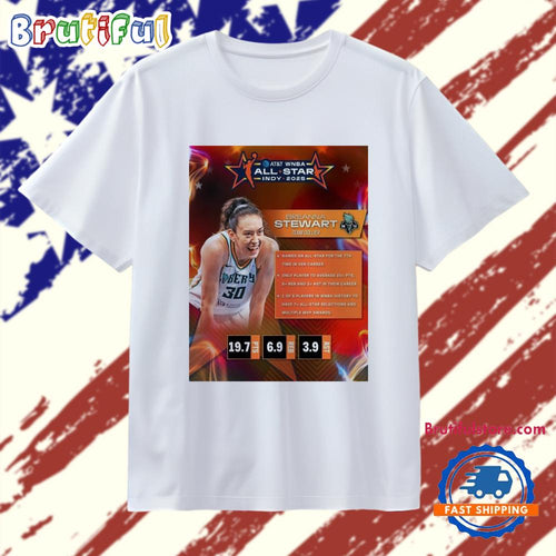 WNBA All Star Indy 2025 Breanna Stewart Team Collier T Shirt