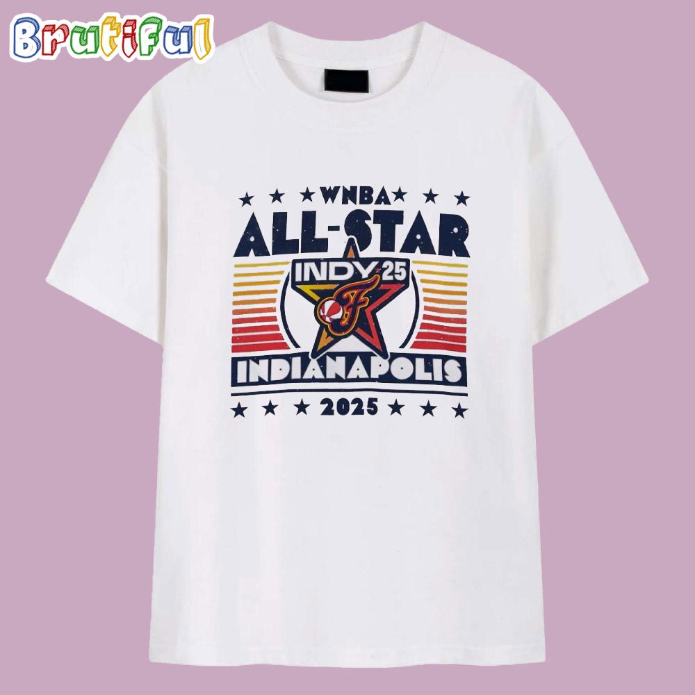 WNBA All-Star Indianapolis 2025 Indiana Fever logo T Shirt