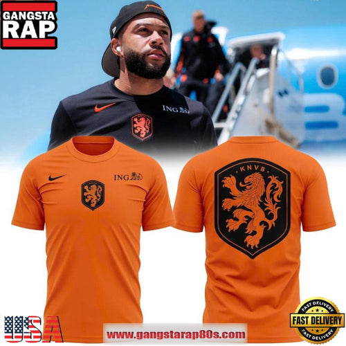 World Cup 2026 Netherlands National Football Team Warm-up T Shirt