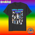 World Series Champs Los Angeles Dodgers Caricature T Shirt