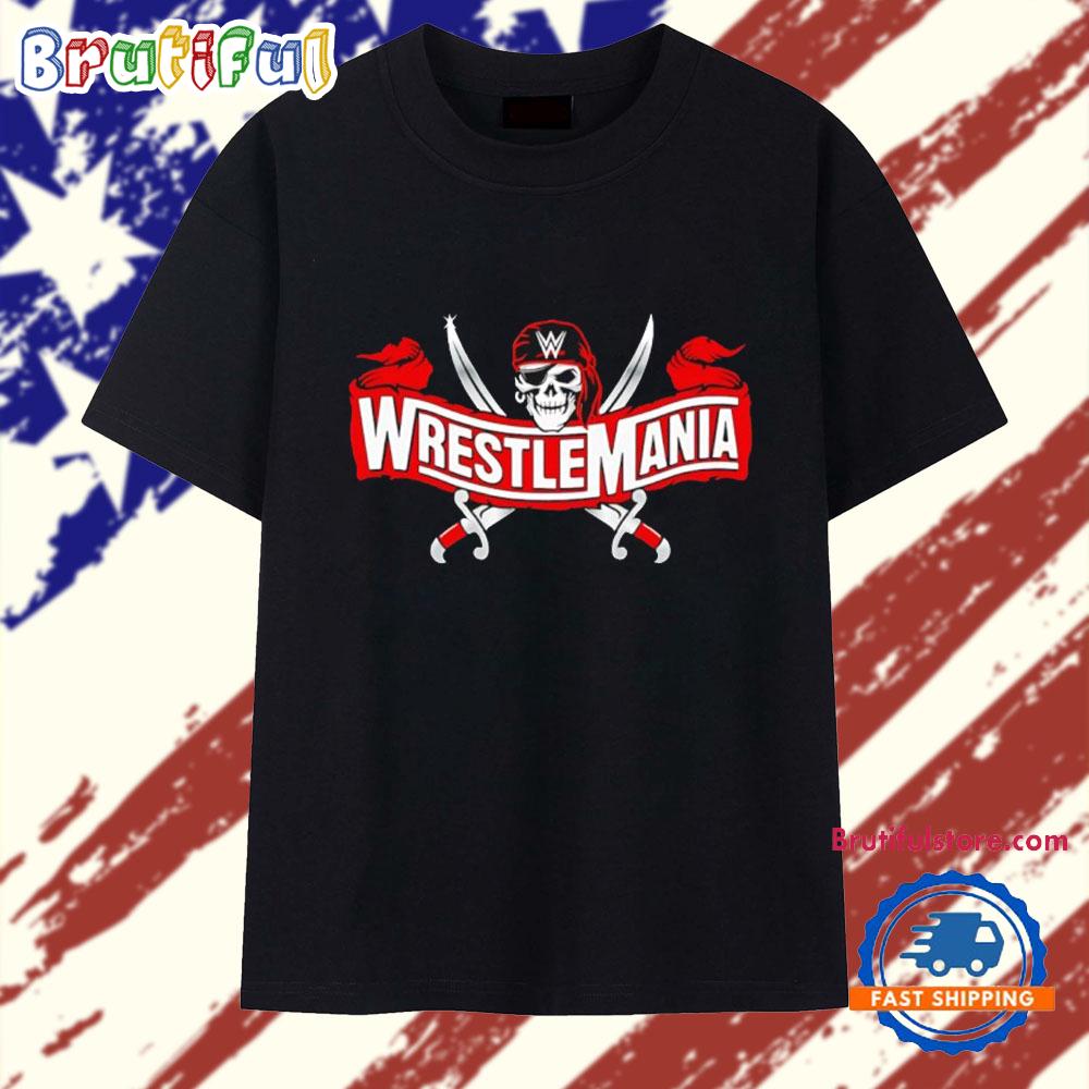 WrestleMania 37 Logo T Shirt