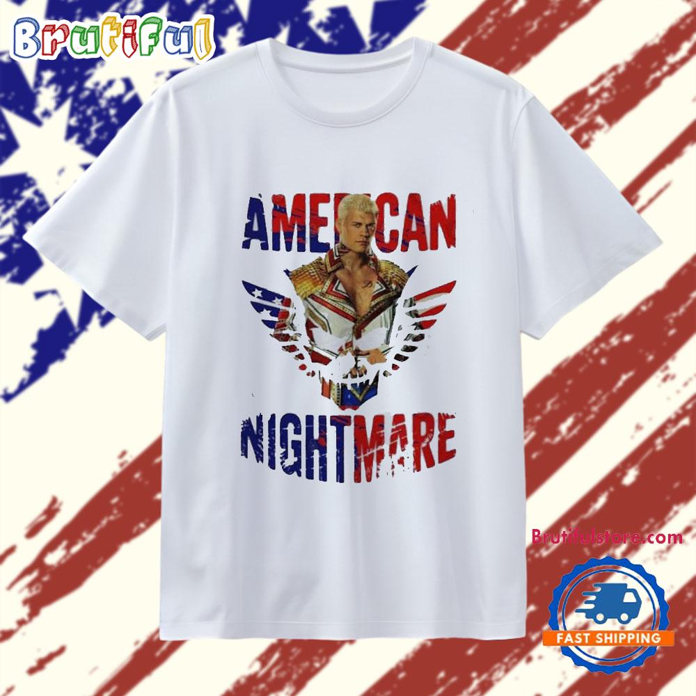 WWE Superstar Cody Rhodes American Nightmare T Shirt