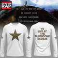 Ye Live Concert Tour At The Superdome 2026 White Long Sleeve Shirt
