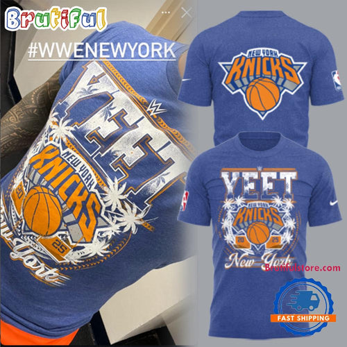 Y.E.E.T x New York Knicks 2025 T Shirt