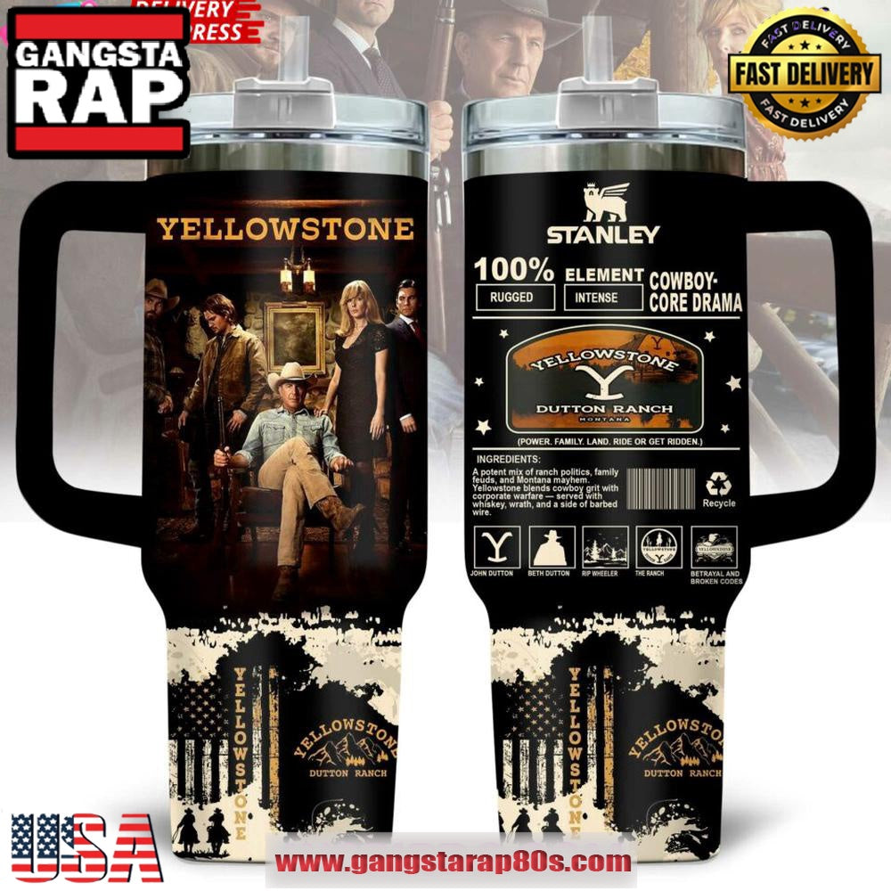 Yellowstone Dutton Ranch Limited Edition Tumbler Cup 40oz