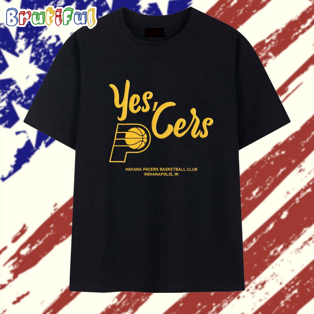 Yes ‘Cers Indiana Pacers Basketball Club Indianapolis T Shirt