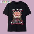 Yes I’m Old But I Saw The Big Red Machine Back to Back Cincinati Reds Champions T Shirt