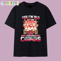 Yes I’m Old but I Saw the Big Red Machine Back to Back Cincinnati Reds Champions T Shirt