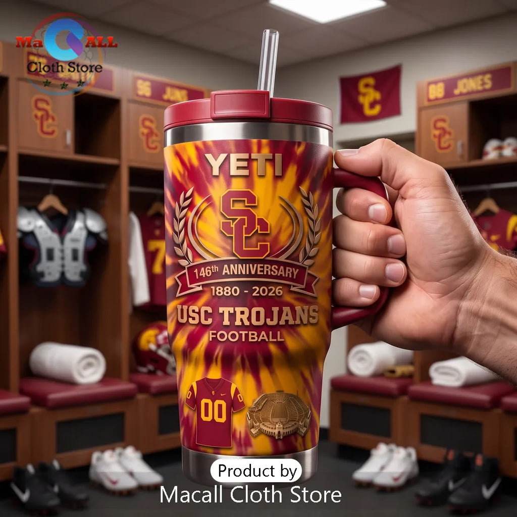 Yeti USC Trojans 146th Anniversary Stanley Tumbler