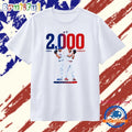 Zack Wheeler 2000 Career Strikeouts NY Mets and Philadelphia Phillies T Shirt