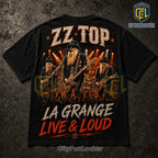 ZZ Top Sharp Dressed Man La Grange Concert Tour 2026 Shirt