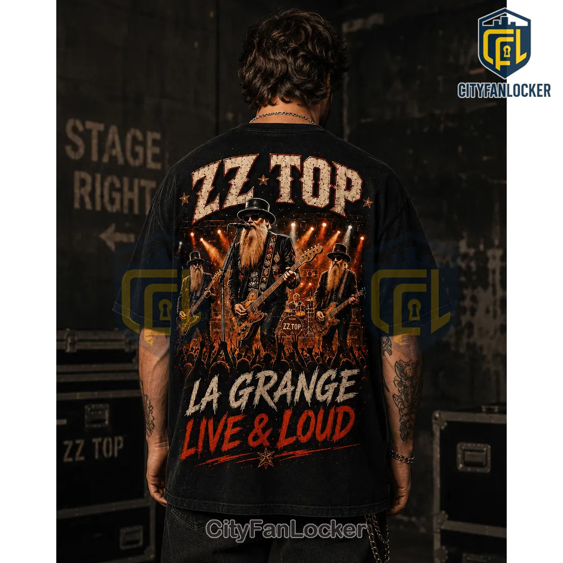 ZZ Top Sharp Dressed Man La Grange Concert Tour 2026 Shirt